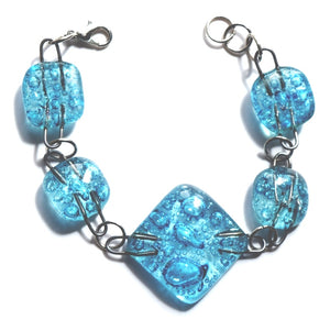 Bracelet, glass beads