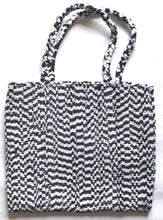 Load image into Gallery viewer, Bag, woven tote, medium, Chevron