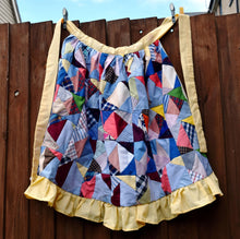 Load image into Gallery viewer, Apron, waist-length, patchwork