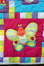 Load image into Gallery viewer, Quilt, child, Bugs &amp; Butterflies