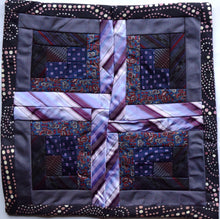 Load image into Gallery viewer, Cushion cover, patchwork ties