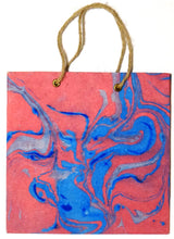 Load image into Gallery viewer, Gift bag, Marbled, square