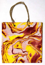 Load image into Gallery viewer, Gift bag, Marbled, square
