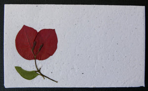 Card, mini Petals