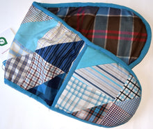 Load image into Gallery viewer, Double Oven glove, patchwork,
