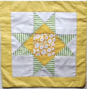 Cushion cover, patchwork, Simple Star