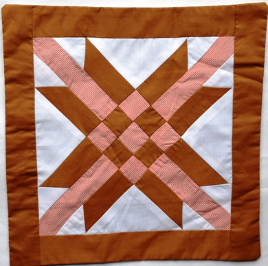 Cushion cover, patchwork, Complex Star