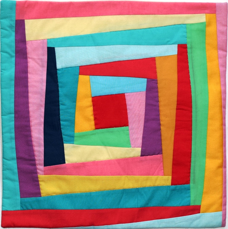 Cushion cover, patchwork, Skew