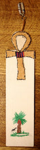 Load image into Gallery viewer, Bookmark, embroidered, Ankh