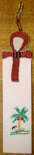 Load image into Gallery viewer, Bookmark, embroidered, Ankh