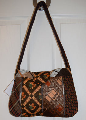 Bag, handbag, Ties, Brown 2