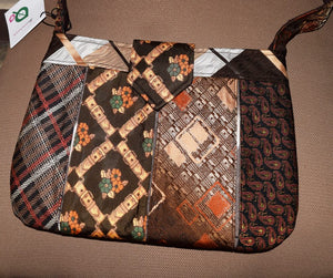 Bag, handbag, Ties, Brown 2