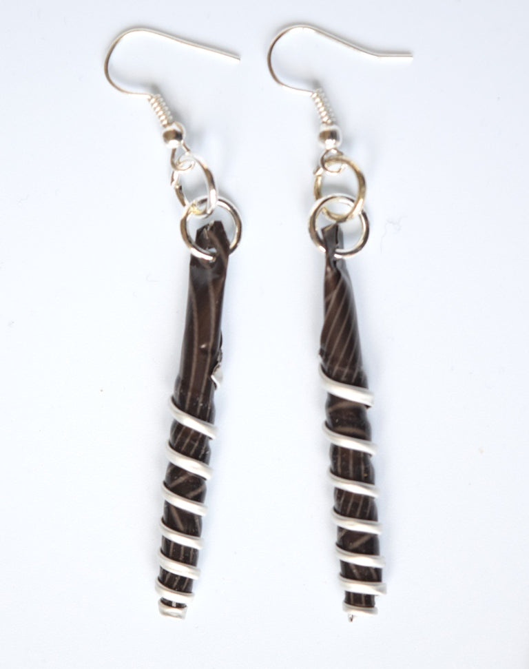 Earrings, Spiral